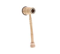 GARVALON Wooden Moxa Box Healing Holder for Moxibustion Portable Mini Moxa Stick Burner 1-Hole Design for Home Use