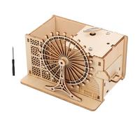 GARVALON Wooden Musical Pen Holder DIY Kit with Screws and Screwdriver Puzzle Model for Cognitive Development Spatial Reasoning and Creativity Educational Craft Gift for Adults Interaction