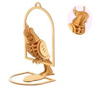 GARVALON Wooden Puzzle Parrot Style DIY Craft for Handcrafted Smooth Polished Wood Model to Enhance Hand-eye Coordination and Intellectual Development Safe Educational