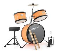 Garvee 3-Piece Junior Drum Set for Beginners, Complete Kit with Cymbal