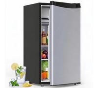 Garvee 92L Under-Counter Fridge Freezer, Quiet Mini Refrigerator | Garvee 92L Under-Counter Fridge Freezer, Freestanding Mini Refrigerator - 5-Level Adjustable Thermostat (0-18°C) - Quiet 41 d