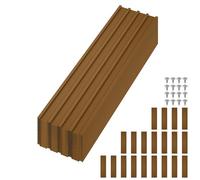 Garvee Corrugated Roofing Sheets 20 Pack, 1080mm x 426mm Metal Roofing Panels with Screws, Easy Install Galvanised Steel Grooved Roof Panels Covers for Carport Greenhouse Kennels, Bin Store, Bike Shed