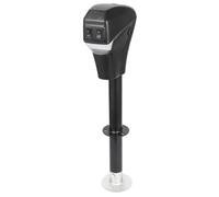 Garvee Heavy Duty Electric Trailer Jack for A-Frame RVs - 18" Lift, 12V DC, Front LED Light - Reliable Leveling & Stabilizer for Utility, Horse, Yacht Trailers - 3500lbs Capacity, Specification: 3500