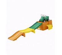 Garvee Kids Ride-on Car Roller Coaster with Up and Down Tracks for Ages 2+