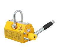 Garvee Magnetic Lifter, 220Lbs Pulling & Lifting Capacity, Heavy Duty Lifting Magnet with Release, 2.5 Safety Factor, Permanent Lift Magnets for Plate Steel, Board, Round Bar