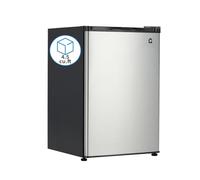 Garvee Mini Fridge Freezer 4.5 Cubic Metres, High Coverage, Energy Efficient System, Low Noise 38 dB with Adjustable Thermostat, Small Bedroom Refrigerator