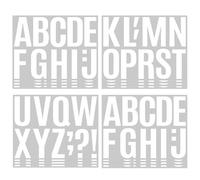 Garvee Self-Adhesive Vinyl Alphabet Letter Stickers 272 PCS