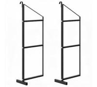 Garvee Shipping Container Shelving Brackets 4 Pack Heavy Duty Rack