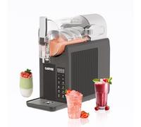 Garvee Slushie Maker Machine, 2L Frozen Drink Maker & Frozen Drink Machine with Quick Freeze & Low Noise Compressor, 6-in-1 Slush Machine with Auto-Clean, Dishwasher Safe Parts for Cocktails