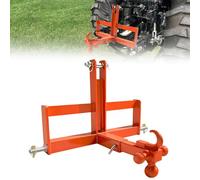 Garvee Tractor 3 Point Trailer Hitch with 2" (5 cm) Receiver & Drawbar, 1500 kg Capacity Tow Hitch for Implements, Trailers & Suitcase Weights