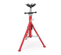 Garvee v Head Pipe Stand, 1134kg Heavy Duty Steel Pipe Jack Stand, 71-132cm Adjustable Folding Portable Tripod Pipe Stands for Welding, Threading & Pipe Support with 4 Balls