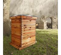 GarveeHome 10-Frame Langstroth Beehive, 1 Deep and 1 Medium Super