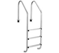 GarveeHome 3-Step Heavy Duty Pool Ladder with Non-Slip Steps & Handrails