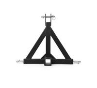 GarveeHome Heavy Duty 3-Point Hitch Adapter with 2" Receiver for Category 1 Tractors - Compatible with Kubota, Superior Tractor, LM25H, WLM, NorTrac, Yanmar, Kioti - Ideal for Towing and Trailer