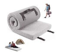 GarveeHome Memory Foam Camping Mattress, 7.6 cm Thick Roll Up Mattress