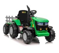 GarveeLife 12V Ride on Tractor with Detachable Trailer & Remote Control