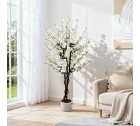 GarveeLife Artificial Plum Blossom 90/120/150 cm, Realistic Artificial Flower Branches, Artificial Plant for Home, Wedding & Office, Perfect Decoration