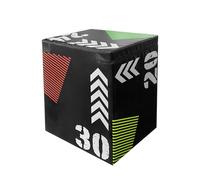 GarveeLife Plyo Jumping Exercise Box, 3 in 1 Plyo Jumping Box for Exercise,Soft Jump Box for Home Gym Workout Trainer,20 * 24 * 30 in