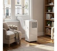 GarveeMore 7000 BTU Portable Air Conditioner, 3-in-1 Mobile Air Con Unit, 36L/Day Dehumidifier, Cools 28m², Energy Class A, 24H Timer, Quiet Freestanding AC with Window Kit & Remote