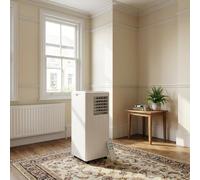 GarveeMore 9000 BTU Portable Air Conditioner, 3-in-1 Mobile Air Con Unit, 42L/Day Dehumidifier, Rapidly Cools 37m², Energy Class A, 24H Timer, Freestanding AC, Window Kit & Remote