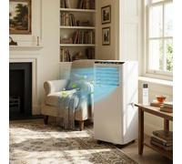 GarveeMore 9000 BTU Portable Air Conditioner, 3-in-1 Powerful Freestanding Air Conditioner, Dehumidifier, Cools 37m², Energy Class A, 51dB Quiet Mobile Air Con, Window Kit & Remote