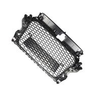 GarveeMore RS3 Style Honeycomb Front Grille for Audi A3/S3 2013-2015 - Gloss Bright Black ABS - Direct Replacement for 8V3853651/8V3853651B/8V3853651C - Central Sport Mesh Radiator Bumper Grill -