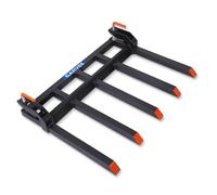 GarveeTech 122cm 1134kg Clamp on Pallet Forks, Clamp-on Debris Forks