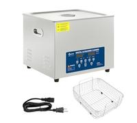 GarveeTech 30L Ultrasonic Cleaner, 40kHz Professional Machine with Digital Timer & Heater, Stainless Steel Basket for Jewellery Spectacles Dental Tools, FCC/CE/RoHS Certified