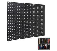 GarveeTech PegBoard Wall Panels, 2 Pcs Metal Panels Wall Organizer