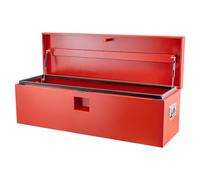 GarveeTech Truck Bed Tool Box Heavy Duty Steel Toolbox with Hydraulic-Assisted Lid, Drill-Proof Lock & Weatherproof Seal, Universal Mount for Pickup, Truck Bed, RV, Trailer