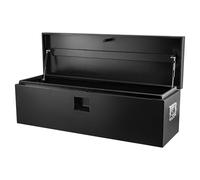 GarveeTech Truck Bed Tool Box Heavy Duty Steel Toolbox with Hydraulic-Assisted Lid, Drill-Proof Lock & Weatherproof Seal, Universal Mount for Pickup, Truck Bed, RV, Trailer