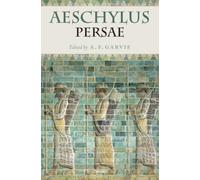 GARVIE - AESCHYLUS PERSAE C - New hardback or cased book - T555z