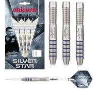 Gary Anderson Silver Star Style 3 80% Tungsten Steel Tip Darts by Unicorn