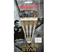 GARY ANDERSON SILVER STAR TUNGSTEN SOFT TIP DARTS 17g
