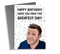 Gary Barlow Greatest Day Birthday Card