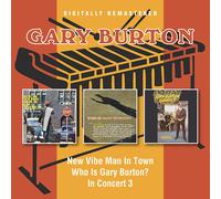Gary Burton - New Vibe Man in Town/Who Is?/In Concert (2024) 2CD NEW SPEEDYPOST