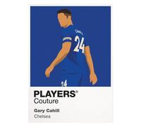 Gary Cahill Chelsea Icon Frame Men's T-Shirt - Red / 5XL