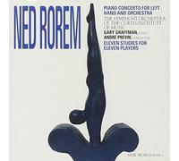 Gary Graffman - Rorem: Piano Concerto for Left Hand and Orchestra, 11 Studies for 11 Players