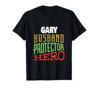 Gary Husband Protector Hero Gary Name Saying Value Graphic T-Shirt
