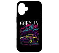 Gary Indiana Classic Car Retro Style Industrial Design Case for iPhone 16