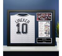 Gary Lineker Signed Tottenham Hotspur Shirt - Framed