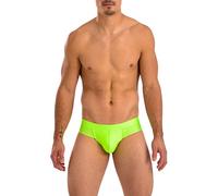 Gary Majdell Sport Men's Cheeky Brief Bikini Swimsuit, Lime, XL