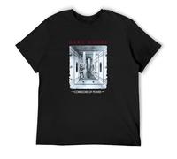 Gary Moore Corridors of Power Men's T-Shirt Graphic Printed Black Tee XXL