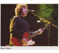 Gary Moore SIGNED Photo 1st Generation PRINT Ltd 150 + Certificate (3)