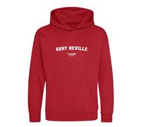 Gary Neville Kids Hoodie - Red / 14-15 years