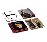 Gary Numan Album Covers 4 Piece Wooden Coaster Set