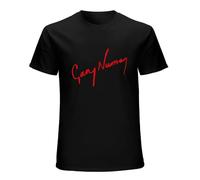 Gary Numan Dance 1981 Men's T-Shirt Graphic Printed Black Tee L