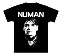 Gary Numan Now Black Tee Round Neck Unisex Tops Men's 100% Cotton Short-Sleeve T-Shirts XL