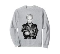 Gary Numan Warriors Tour Portrait By Allan Ballard Sweatshirt