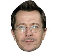 Gary Oldman (Glasses) Celebrity Mask, Flat Card Face, Fancy Dress Mask